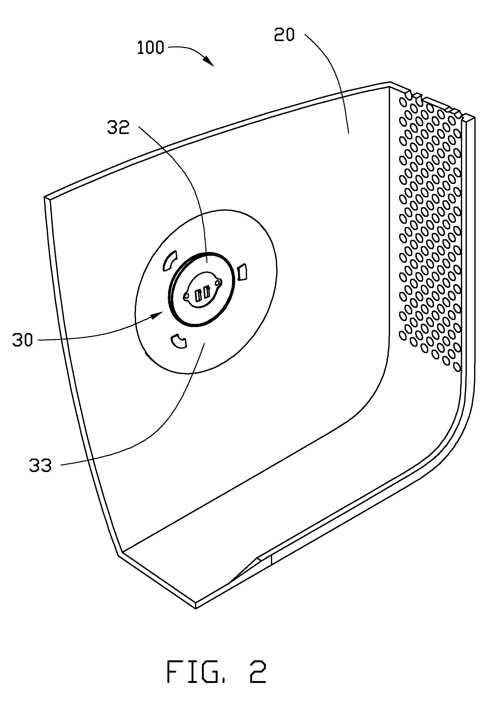 Electronic device with power button assembly