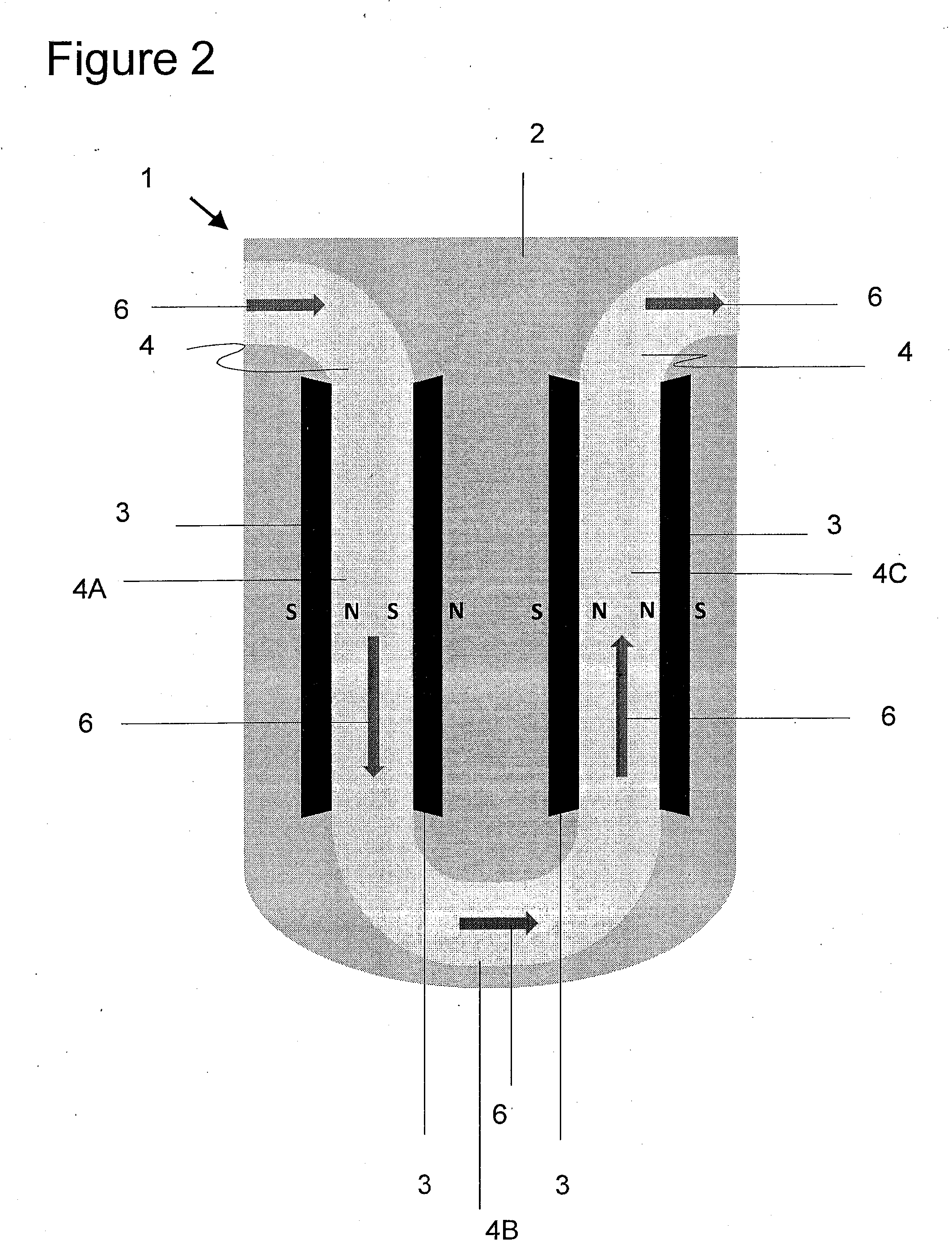 Magnetic fuel treatment device