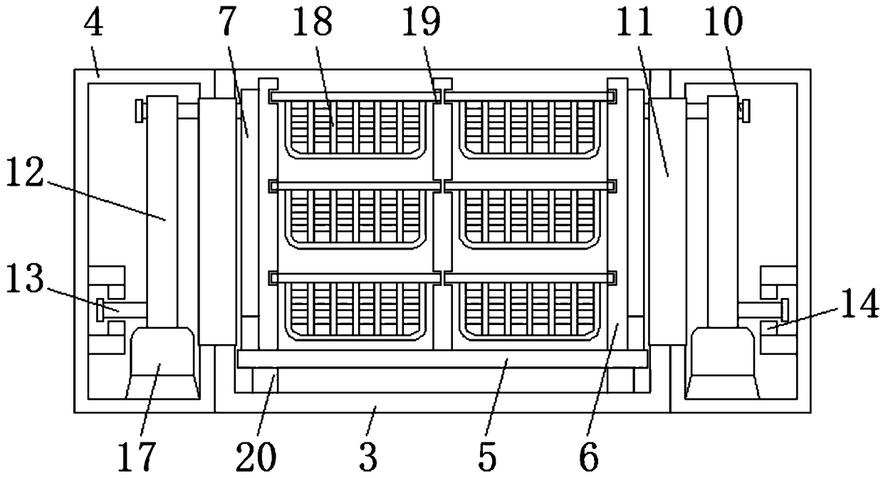 Freezer for storing objects conveniently