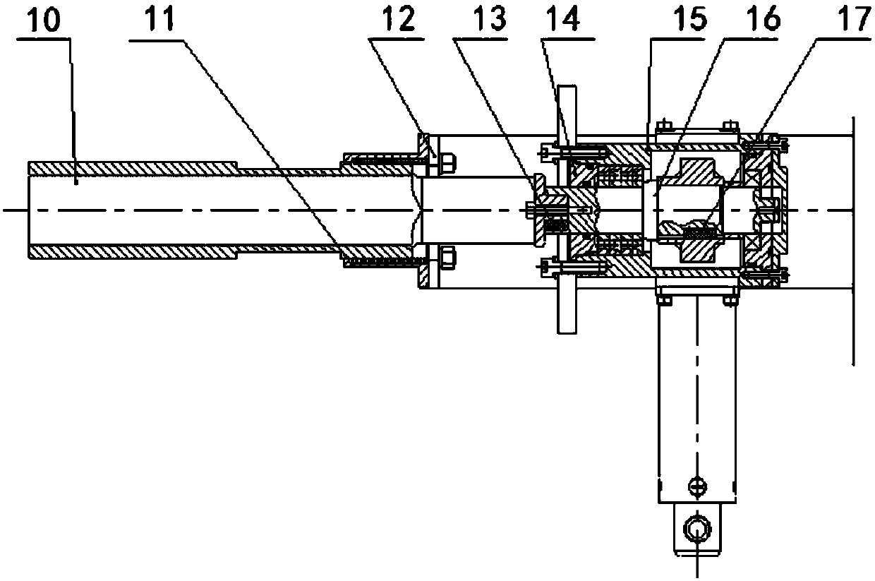 Rudder plate system of underwater robot