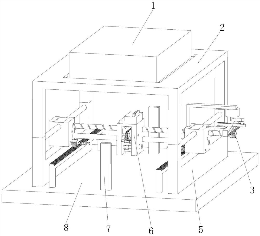 A device for spraying the inner surface of a lamp housing using a spray head without dead angle spraying