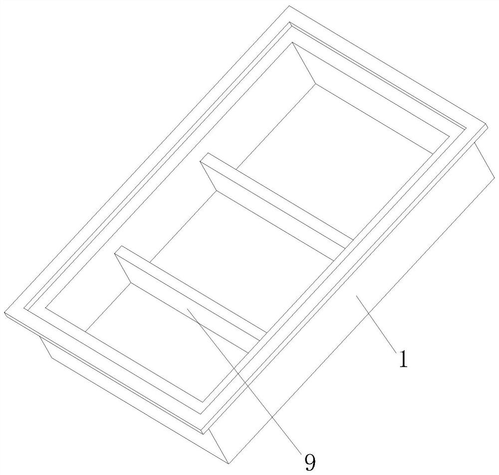 A device for spraying the inner surface of a lamp housing using a spray head without dead angle spraying