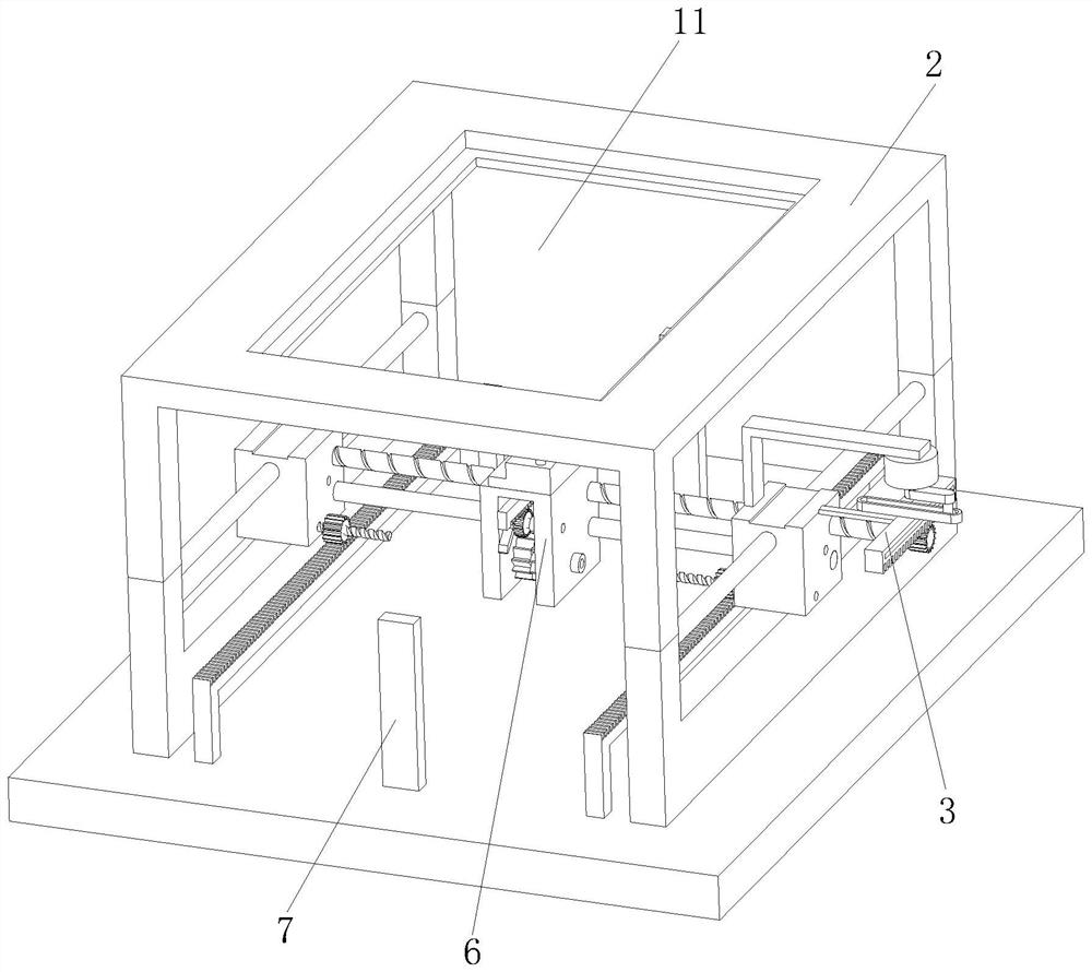 A device for spraying the inner surface of a lamp housing using a spray head without dead angle spraying