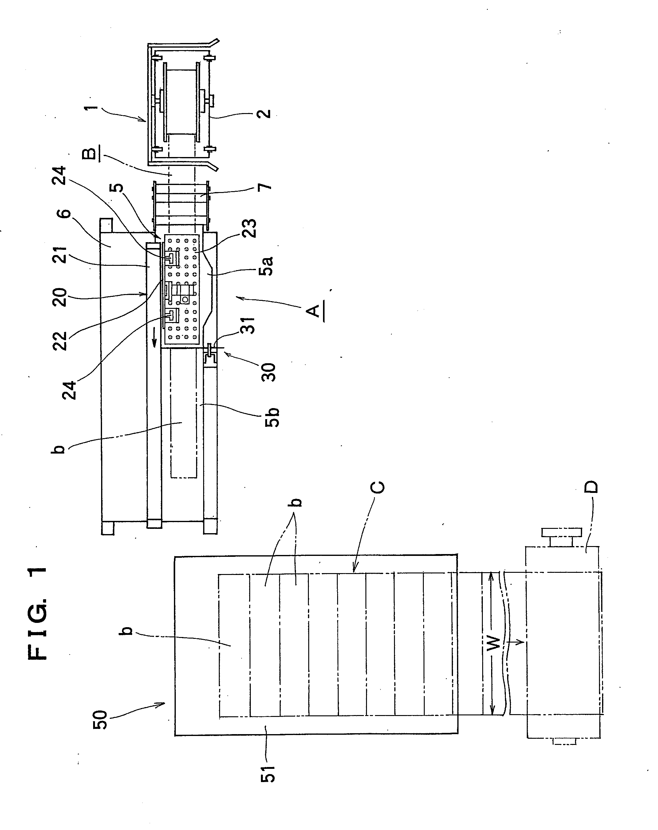 Perforating apparatus for tire constituent member