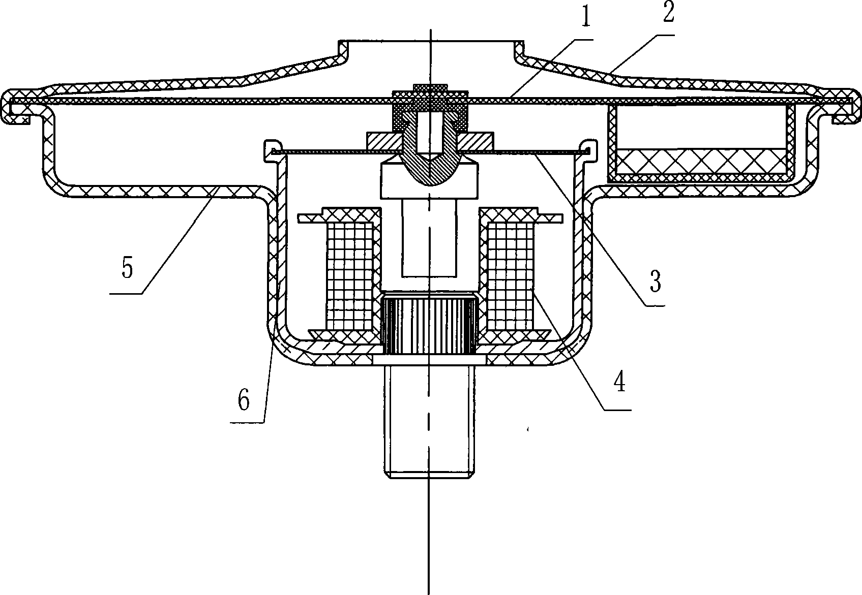 Plastic electronic loudspeaker