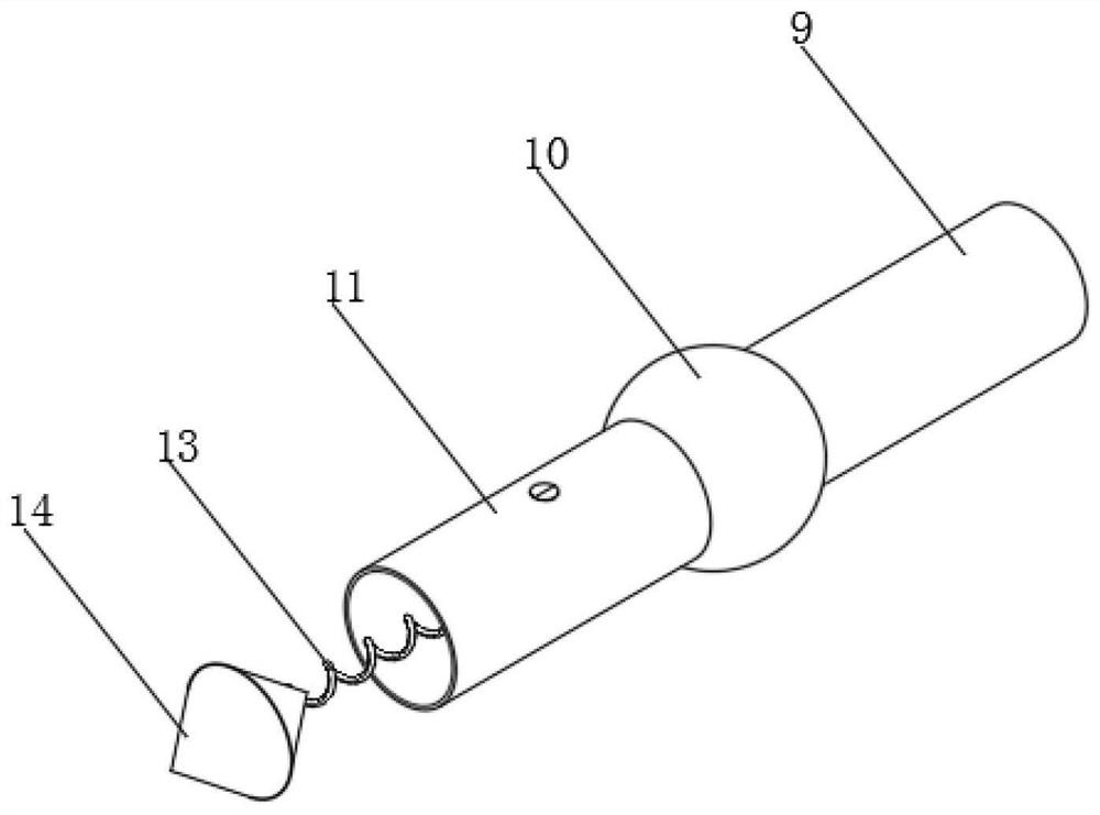 Secondary water supply device with water quality improving function