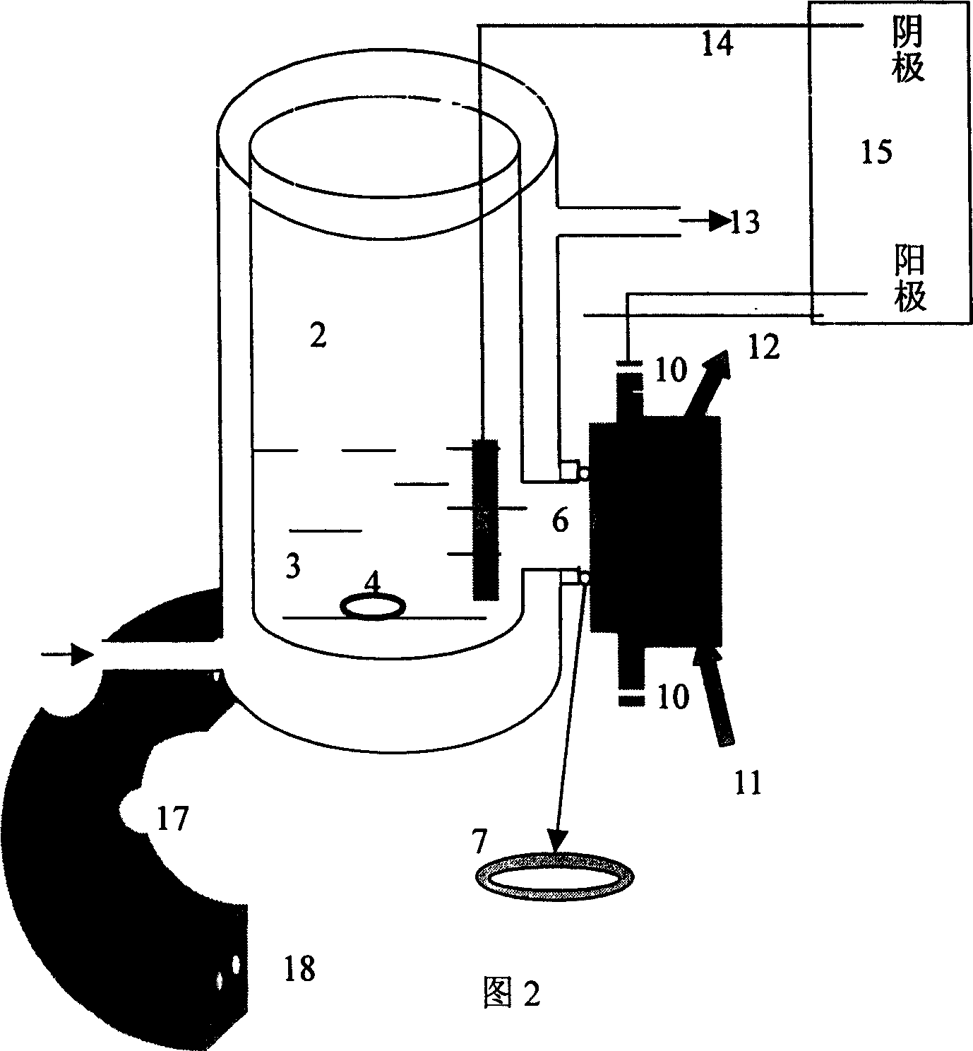 Preparation for self-supporting ordered through hole alumina film