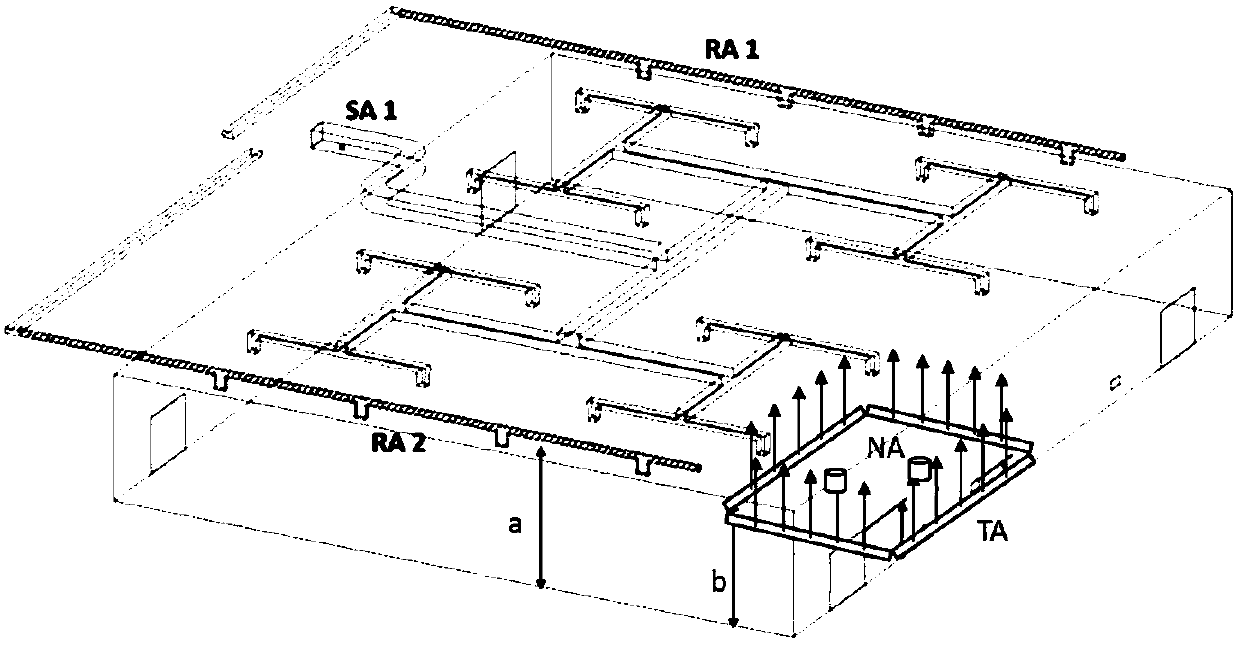 Processing method for responding public building indoor burst air pollution