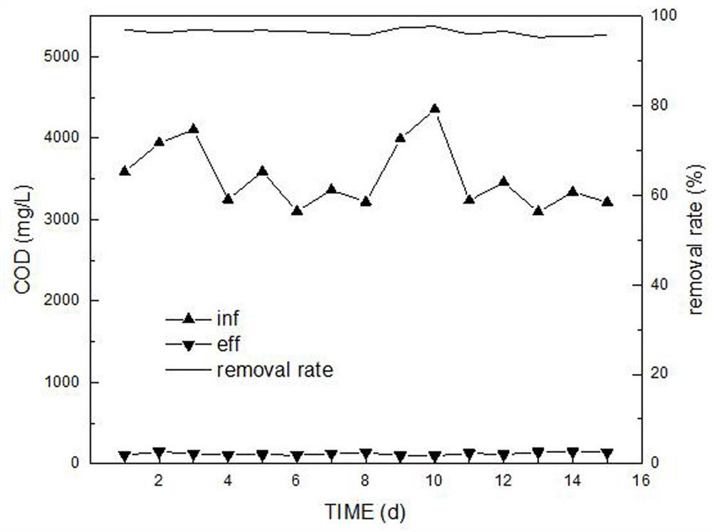 A cc-hbdp treatment process for livestock and poultry breeding wastewater