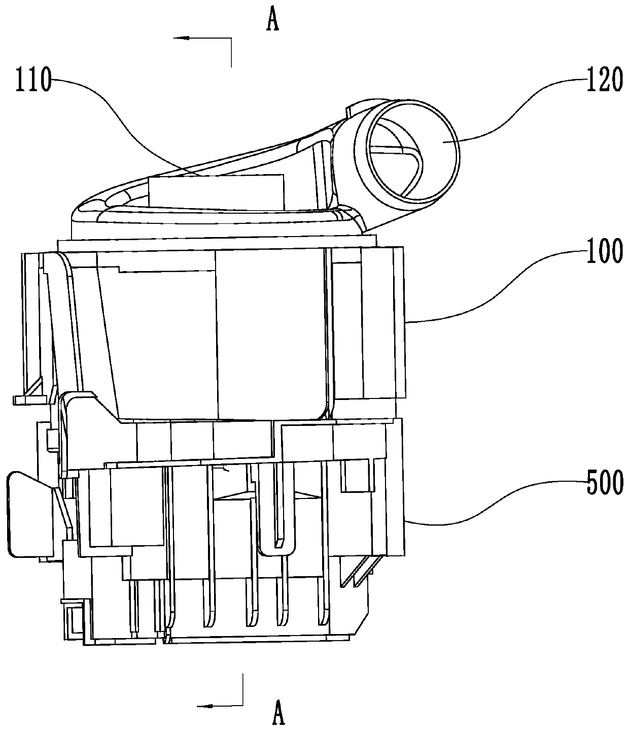 Heating pump and washing equipment