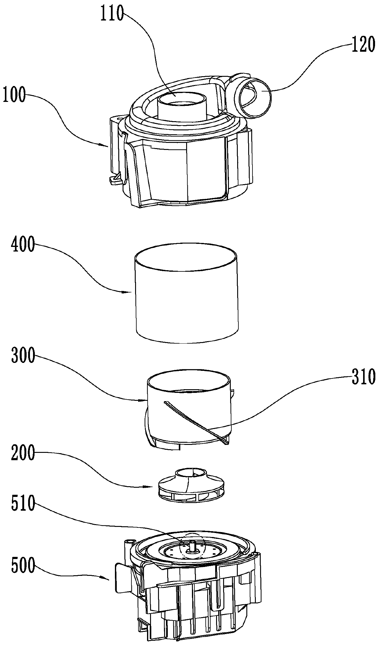 Heating pump and washing equipment