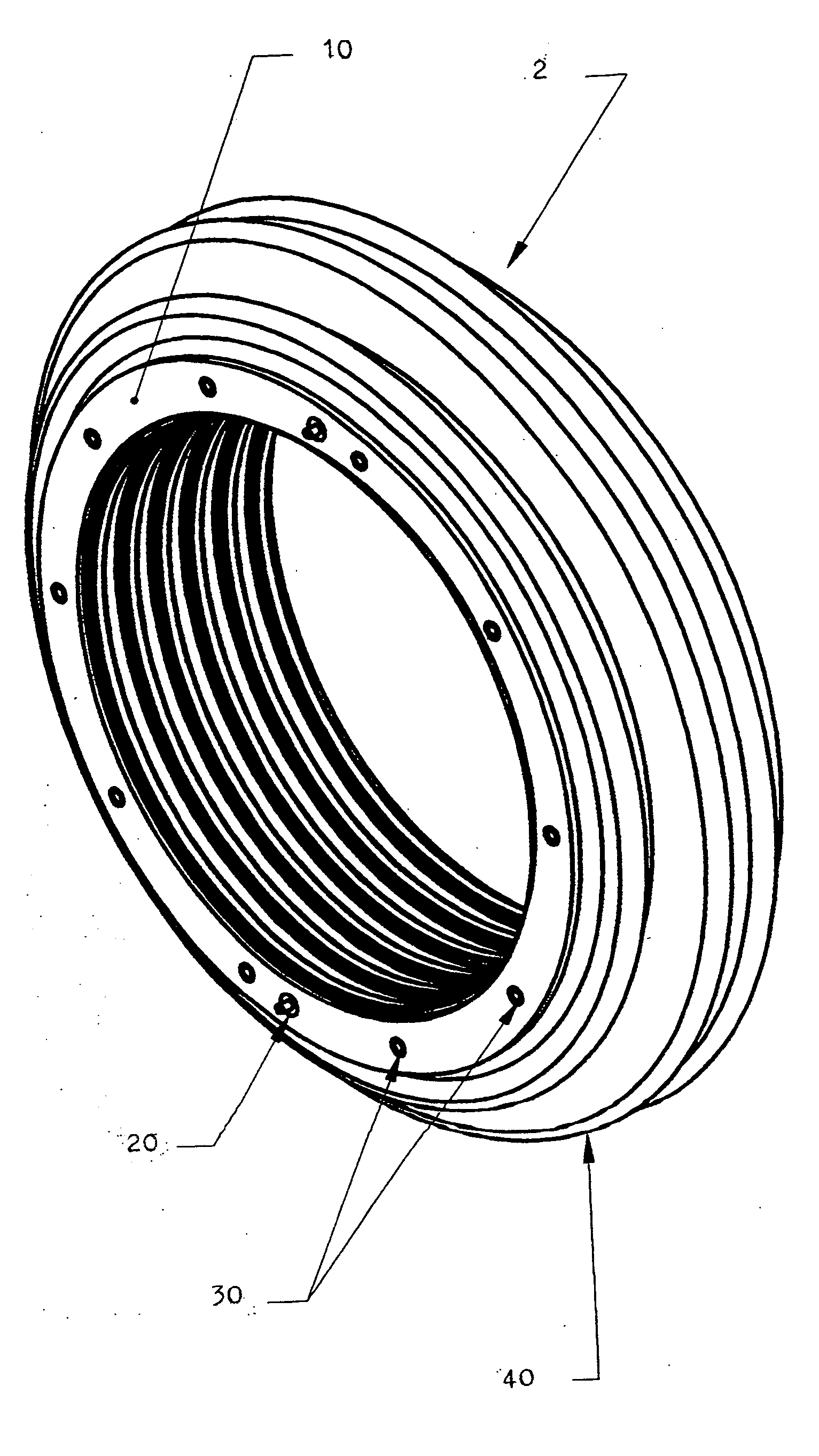 Lead free barium sulfate electrical insulator and method of manufacture