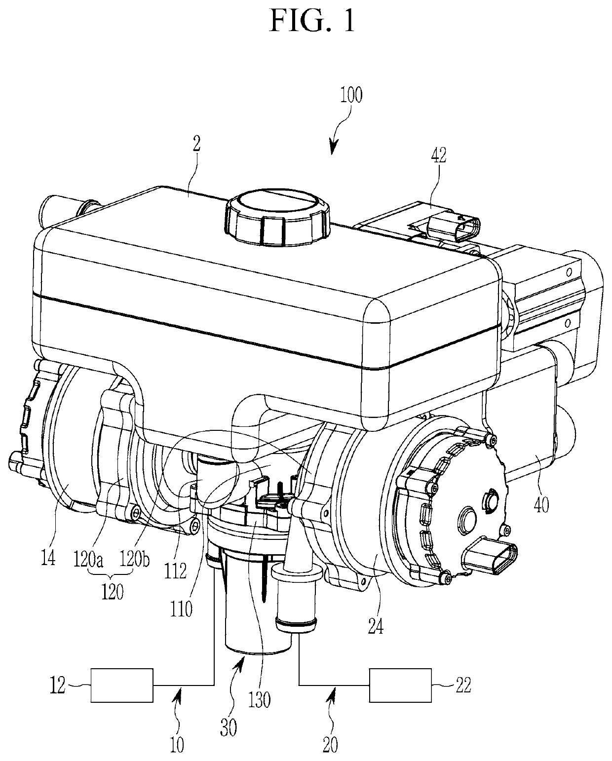 Coolant supplying module