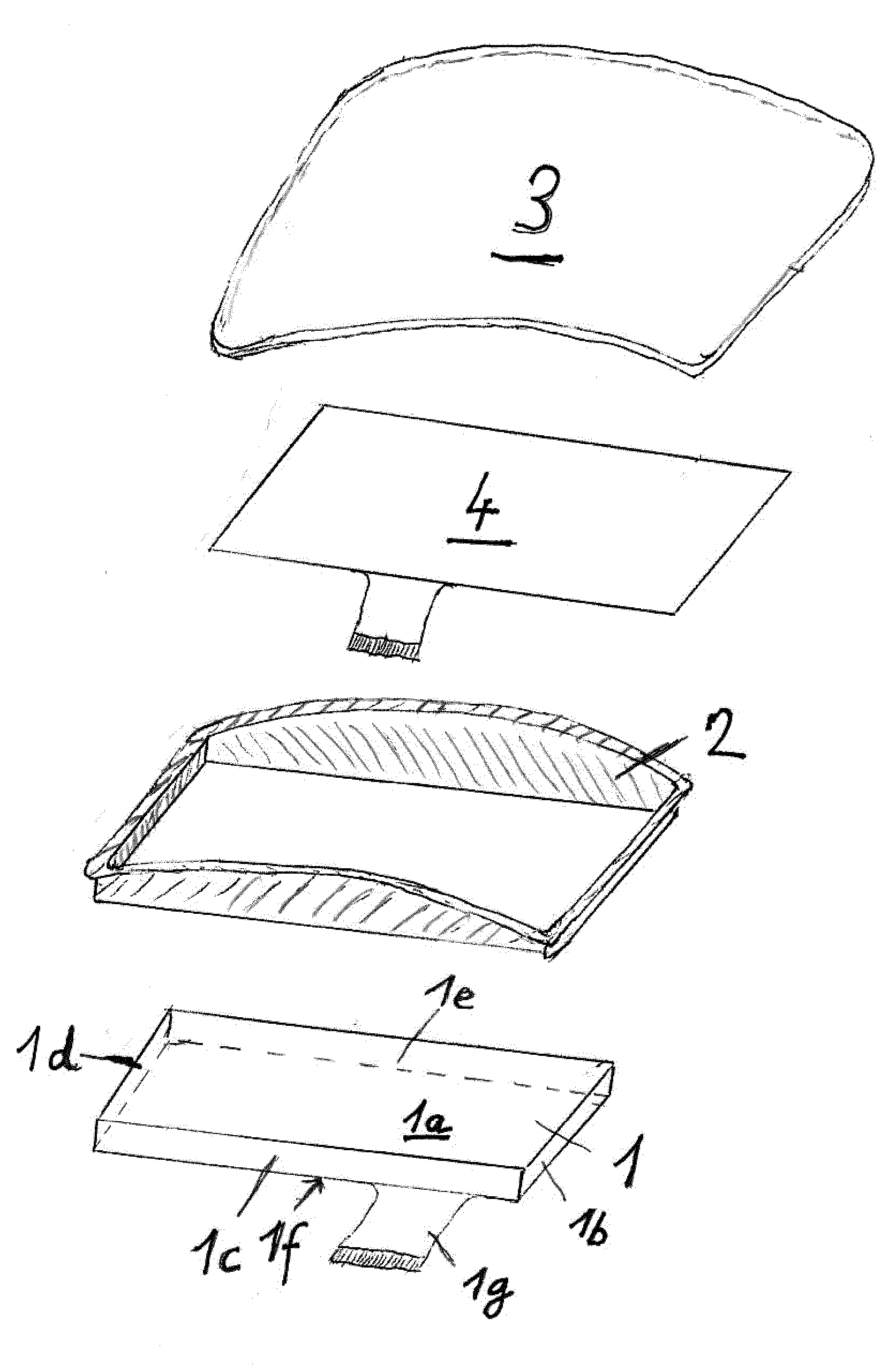 Electro-Optical Display With A Transparent Cover