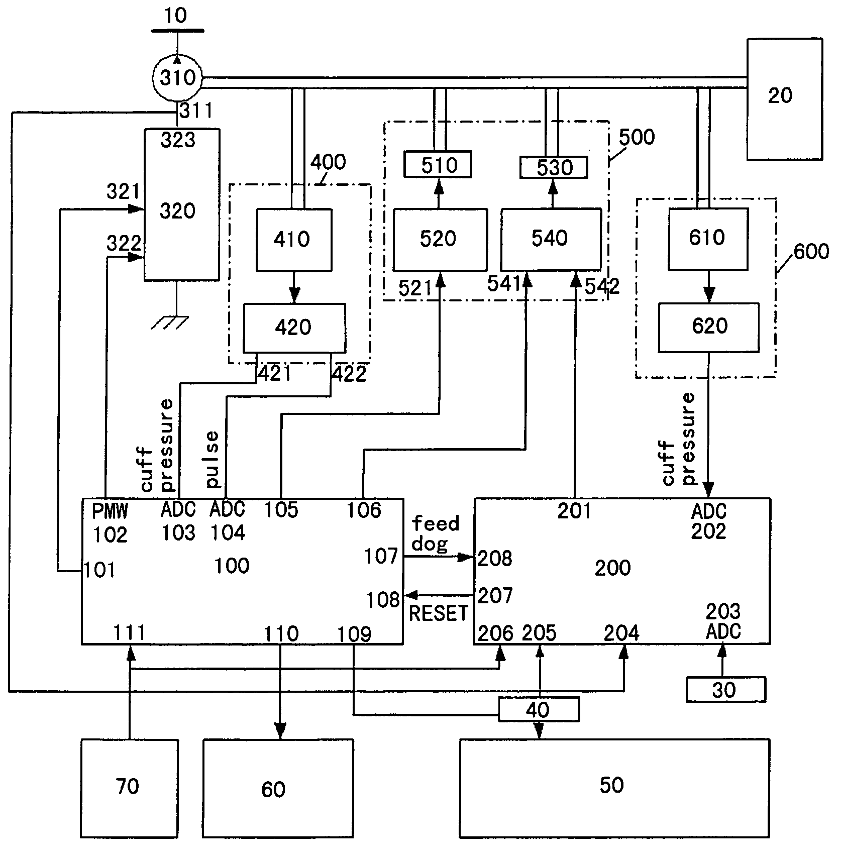 Non-invasive blood pressure measurement apparatus and safety protection method