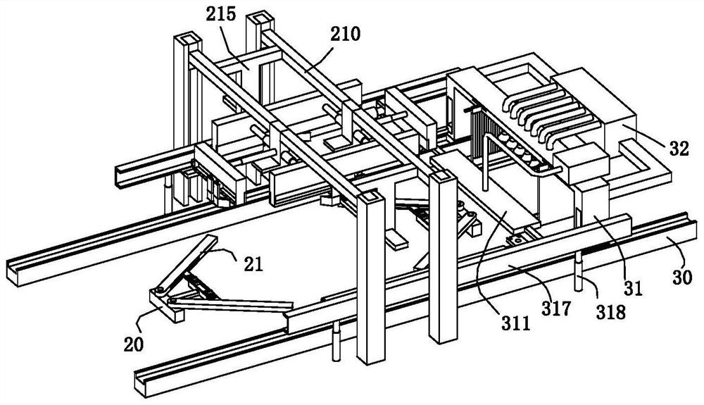 Integrated insulation board production board composite bonding device and method