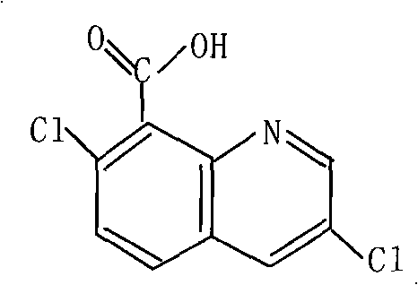 Weeding composition containing Quinclorac