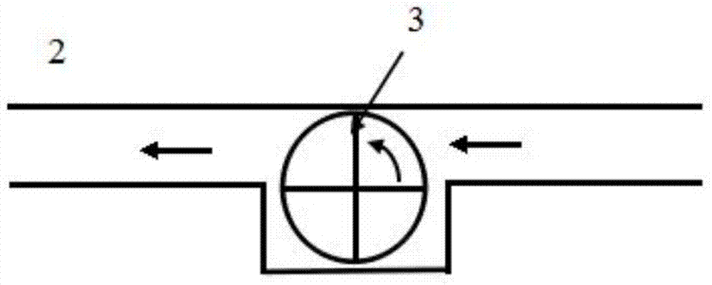 Hydrogen production device with self-stirring cage