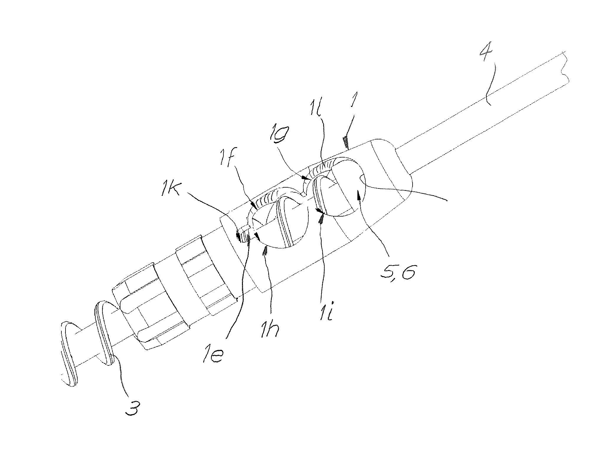 Catheter for aspirating, fragmenting and removing extractable material from blood vessels