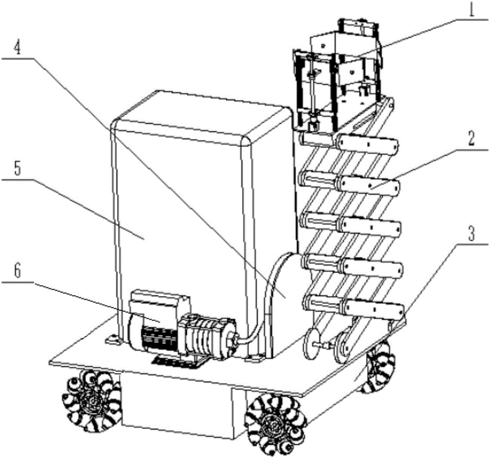 Cleaning device for insulators of electric lines