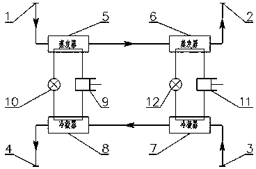 Water source heat pump system