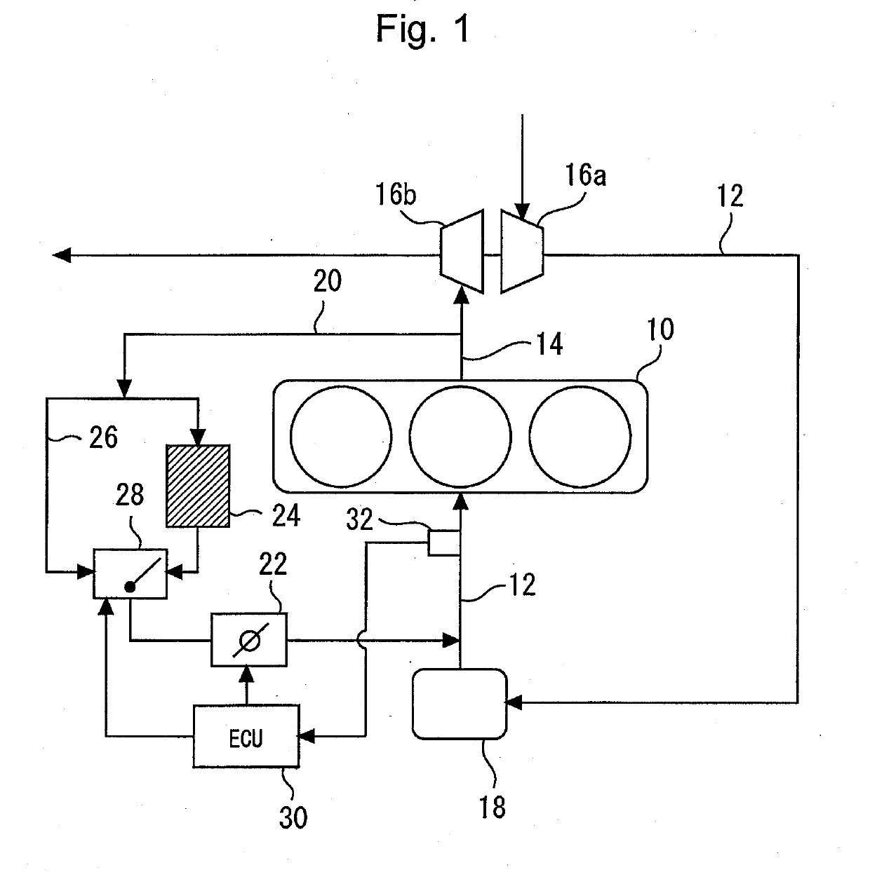 Exhaust gas recirculation system for internal combustion engine