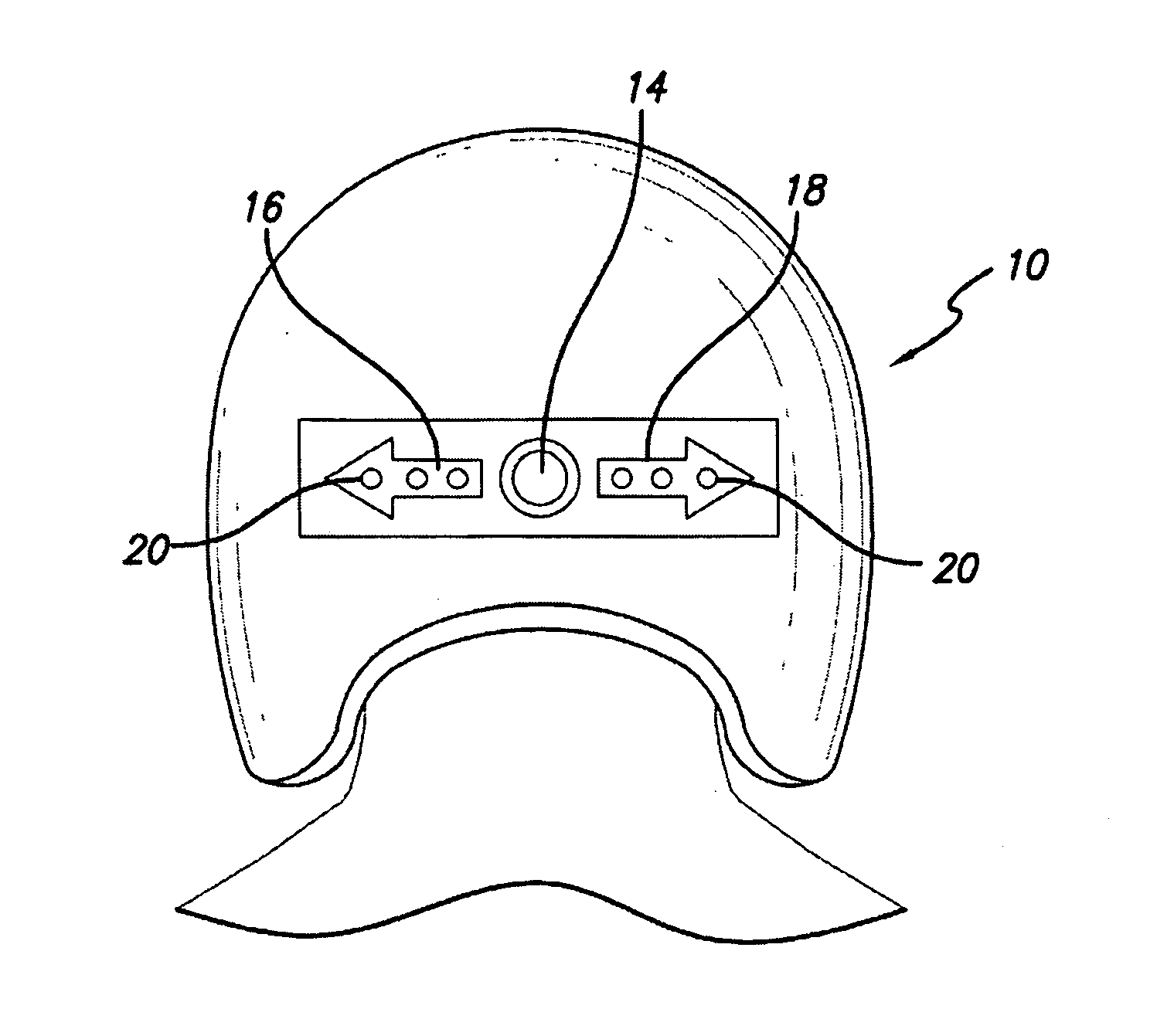 Helmet Providing Driving Instructional Signals