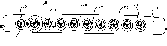 Air conditioner with dual air feeding devices and using method of air conditioner