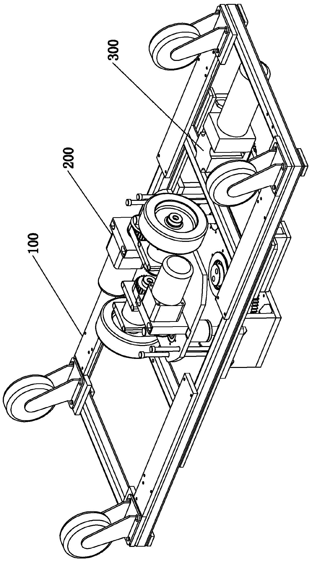 Double-drive electric carrying equipment