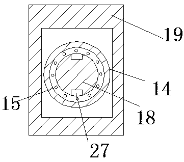 Device for production of composite board from waste plant fiber