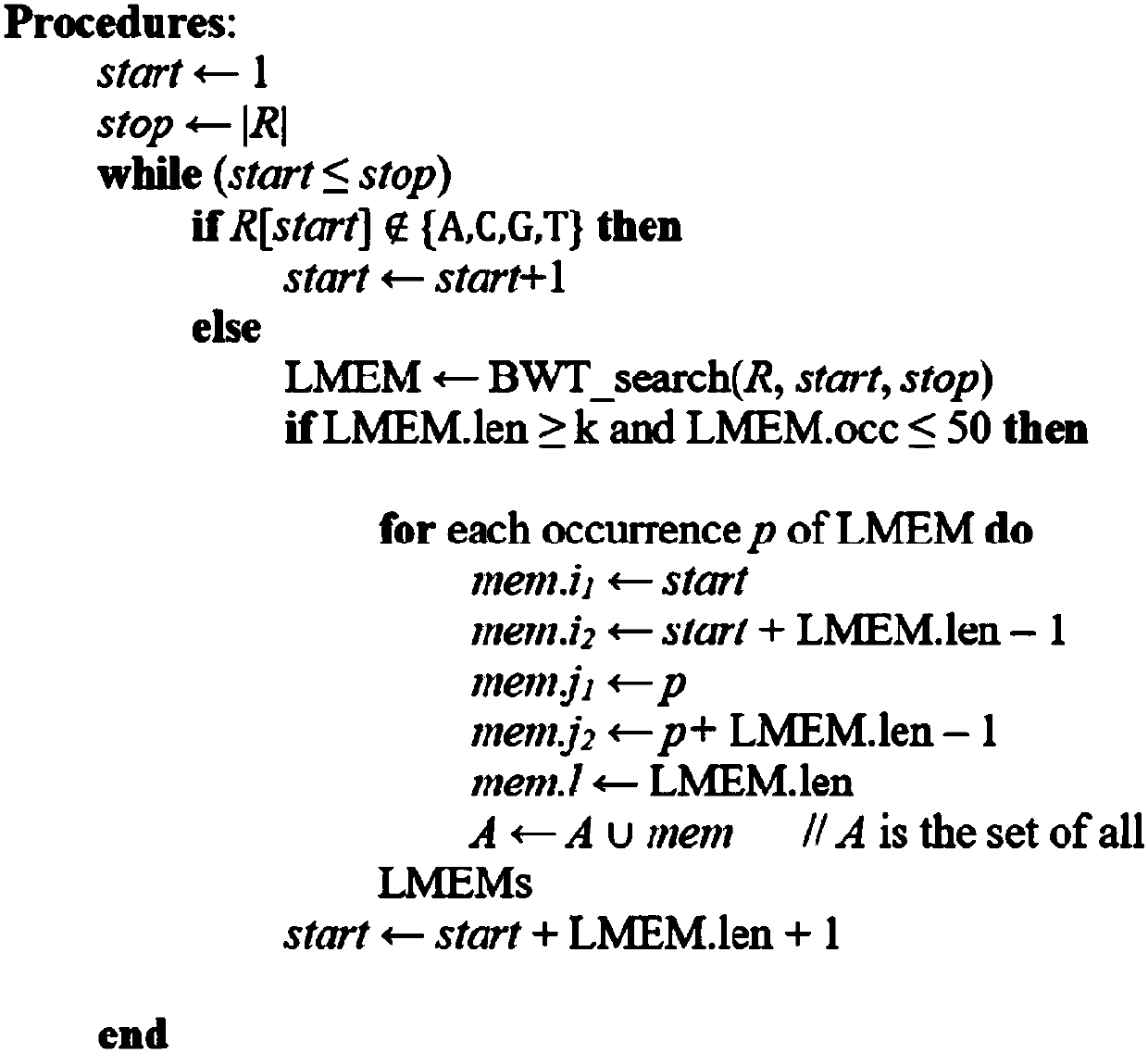 Divide-and-conquer global alignment algorithm for finding highly similar candidates of a sequence in database