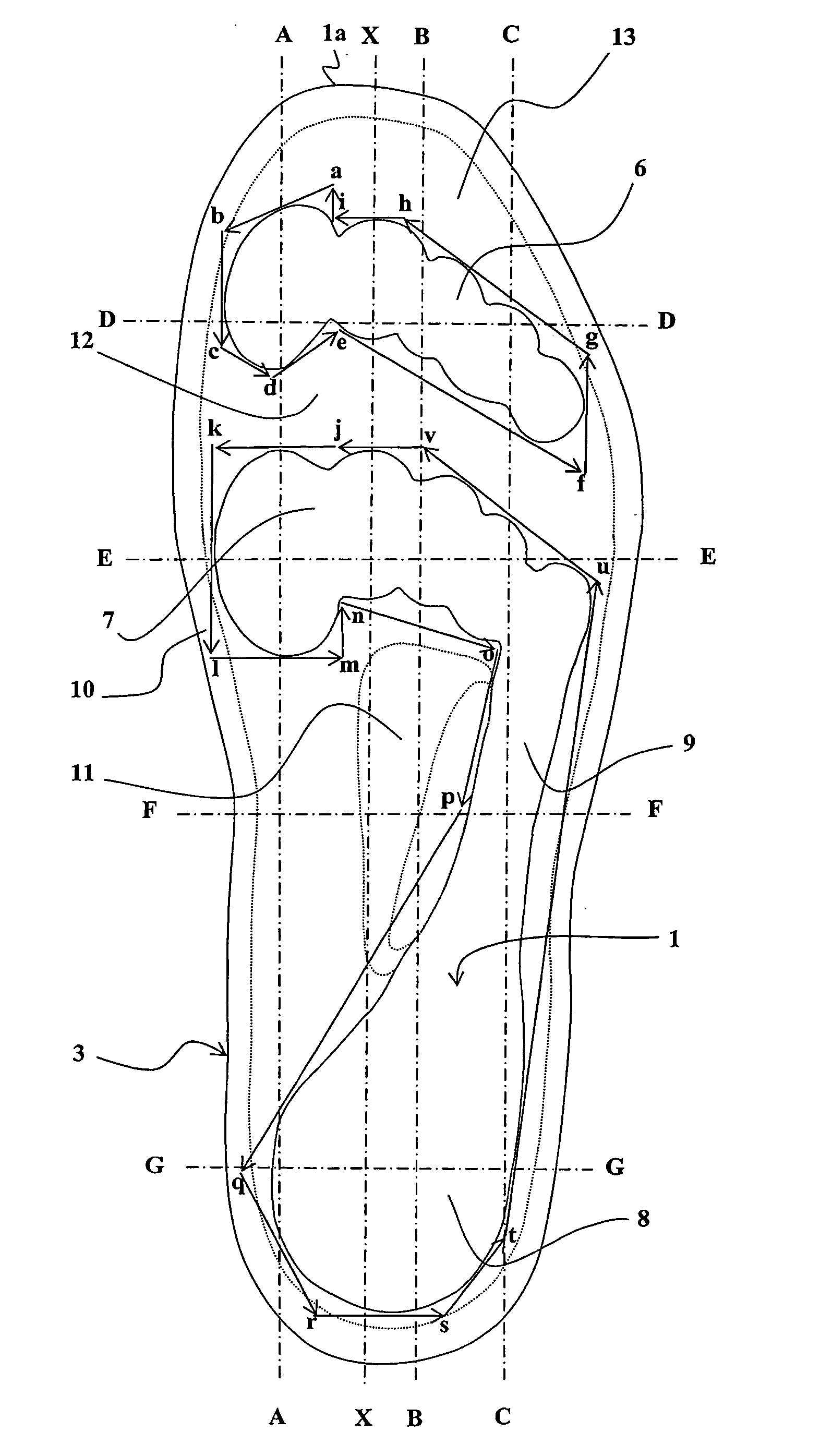 Selectively damping plantar insole