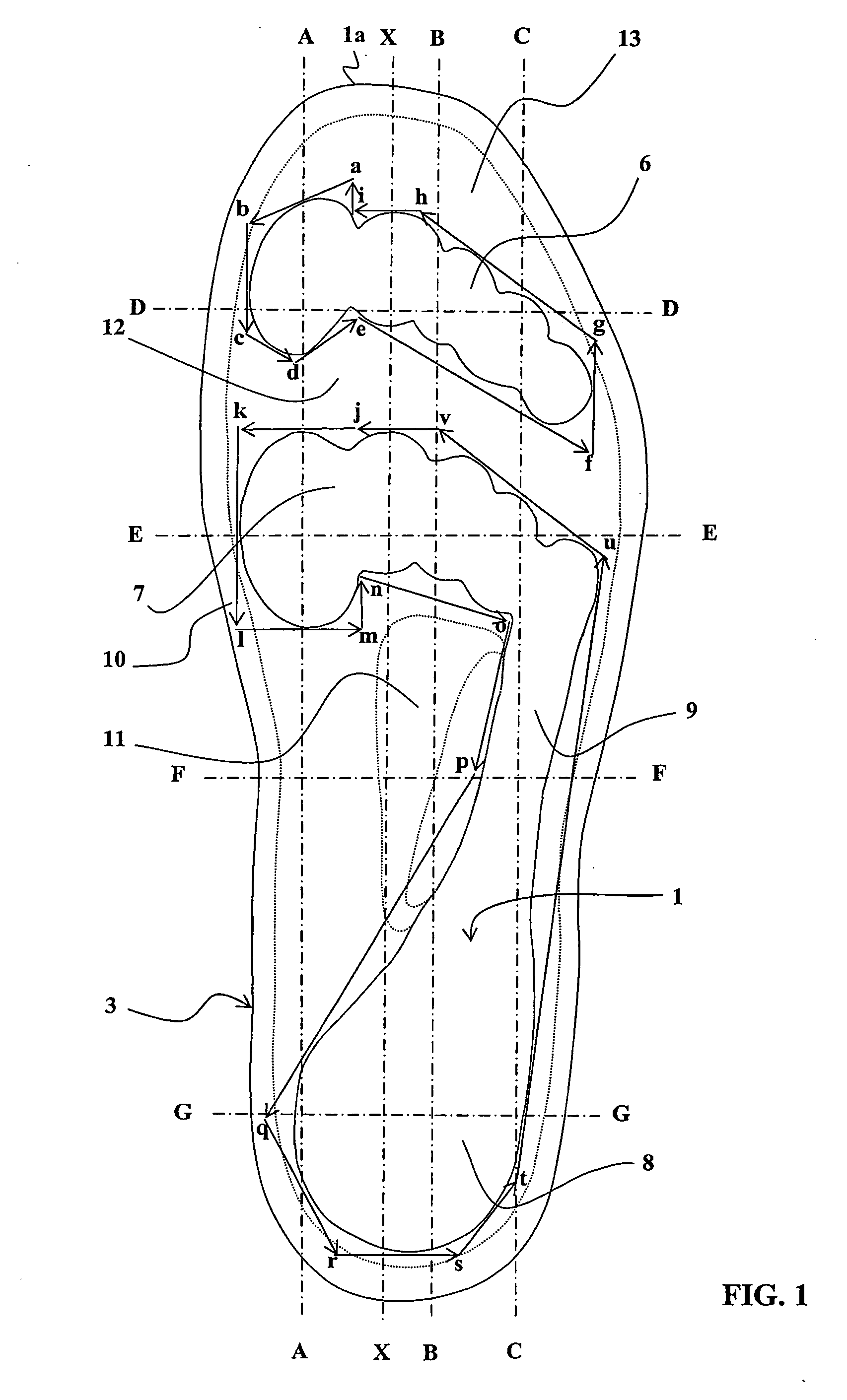 Selectively damping plantar insole