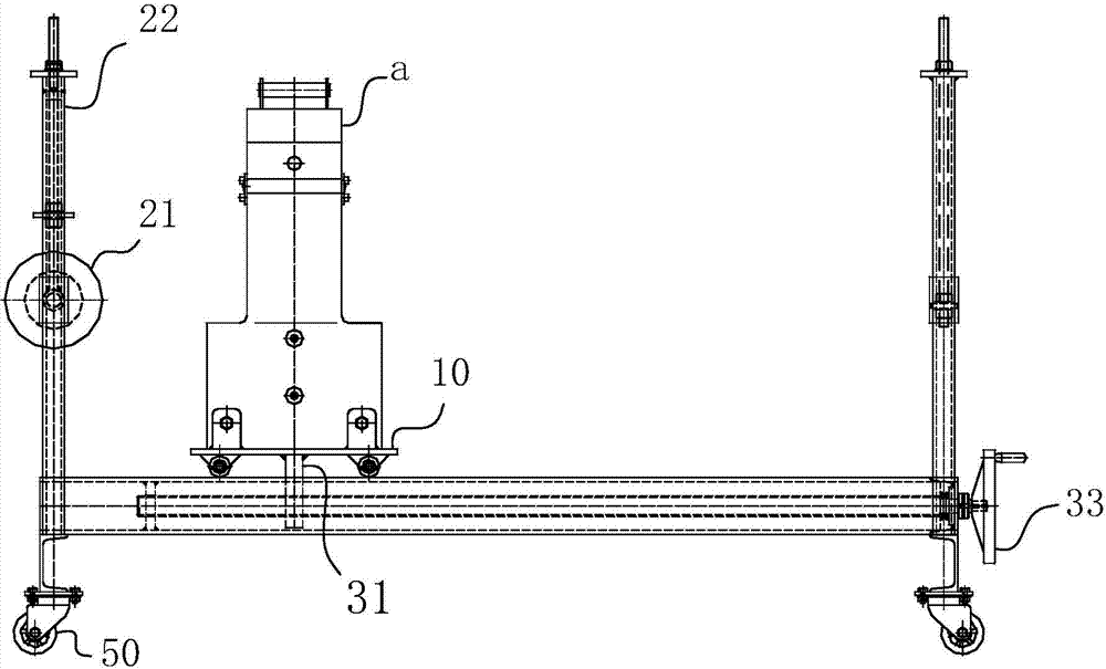 Wire compression jointing work platform