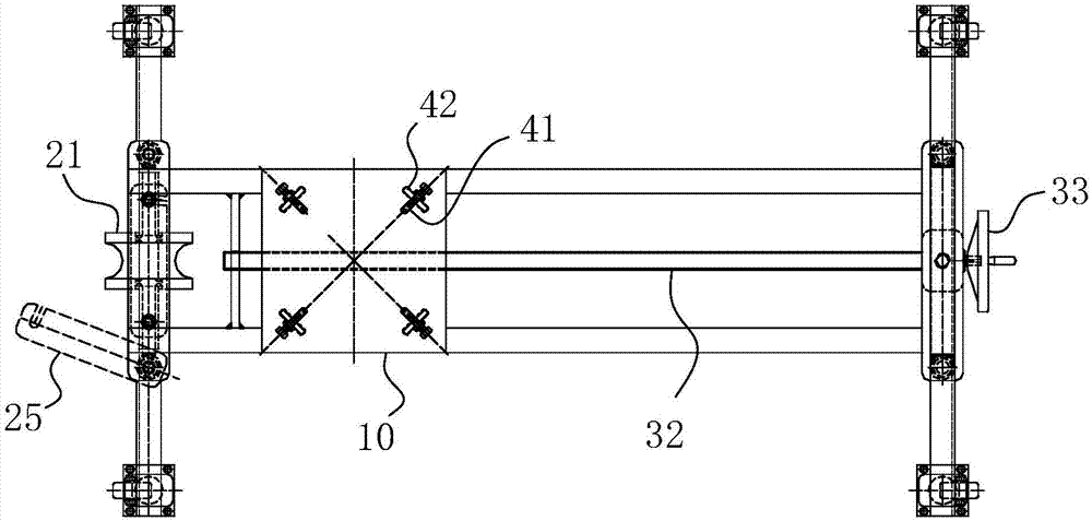 Wire compression jointing work platform