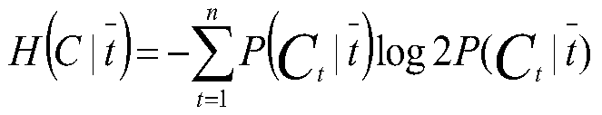 Posterior probability algorithm based on weighted decision tree