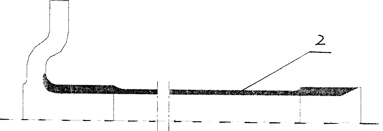 Technological method for raising toughness and hardening layer depth of heavy truck axle shaft