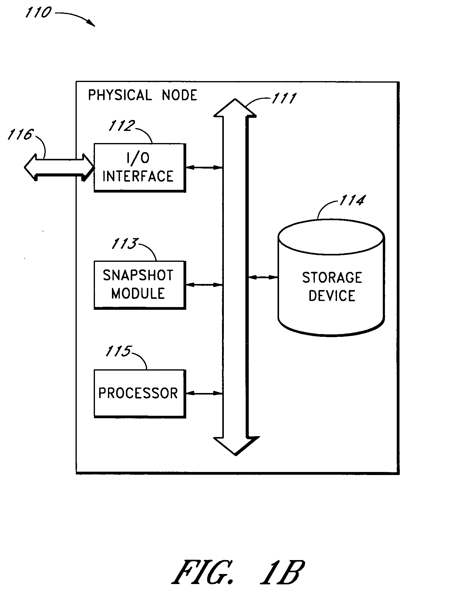 Systems and methods for a snapshot of data