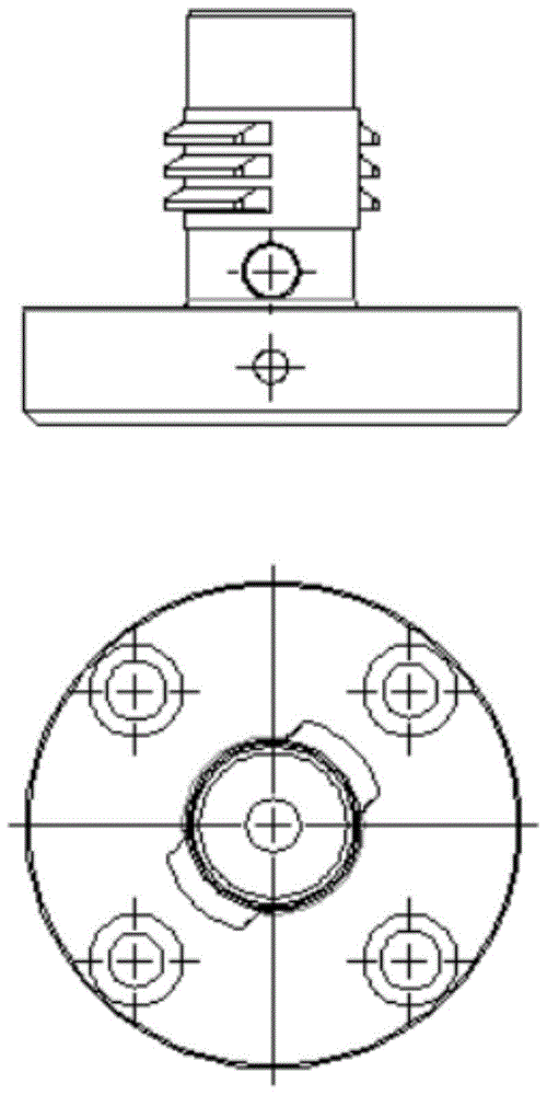 Manufacturing process of connector for chinlon spinning engineering