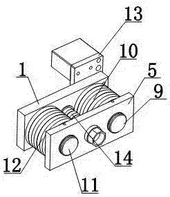 Cable winding and unwinding device for insecticidal ultraviolet lamp of farmland