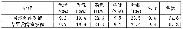 Dynamic black tea fermentation process