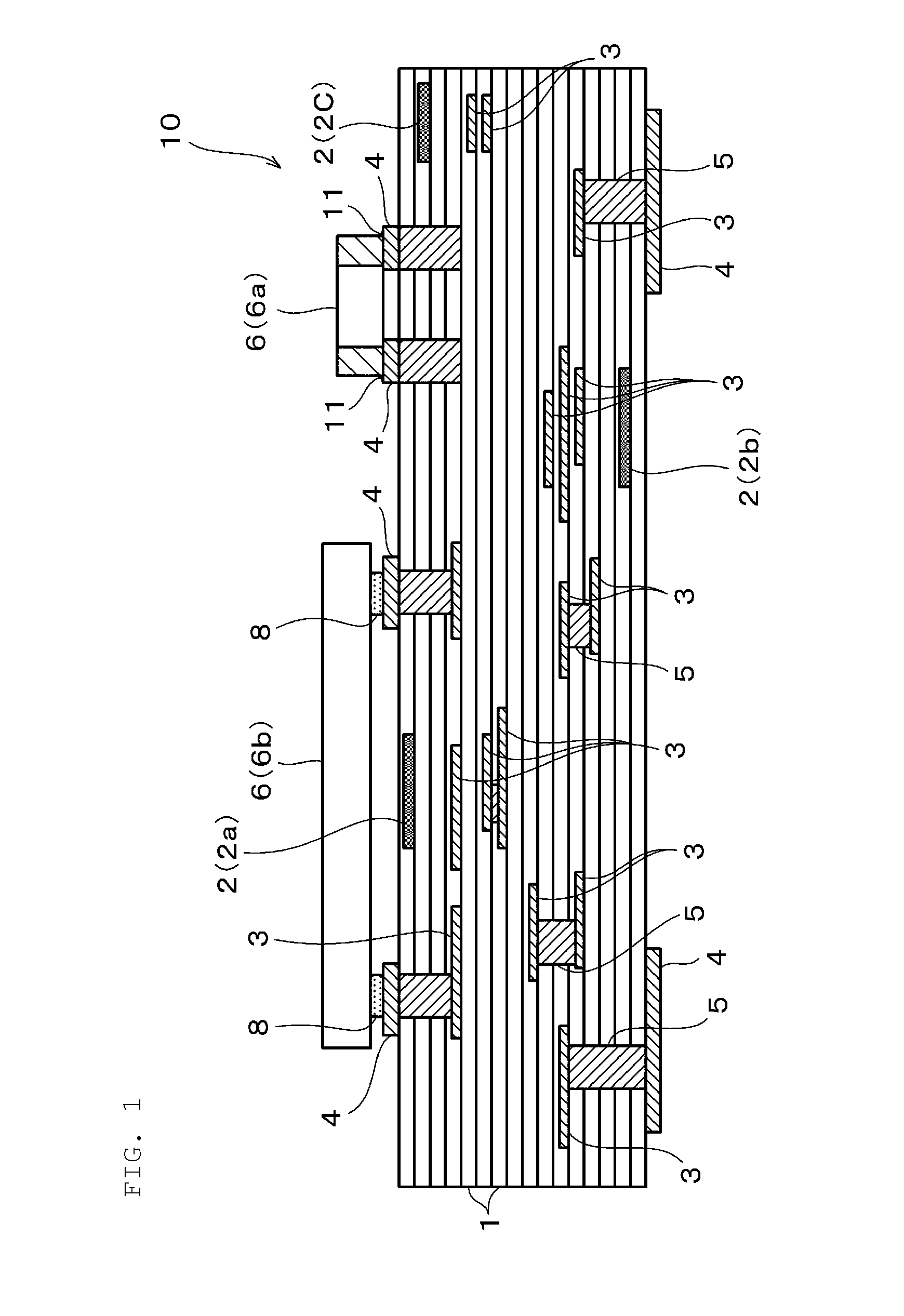 Ceramic multilayer substrate and method for manufacturing the same