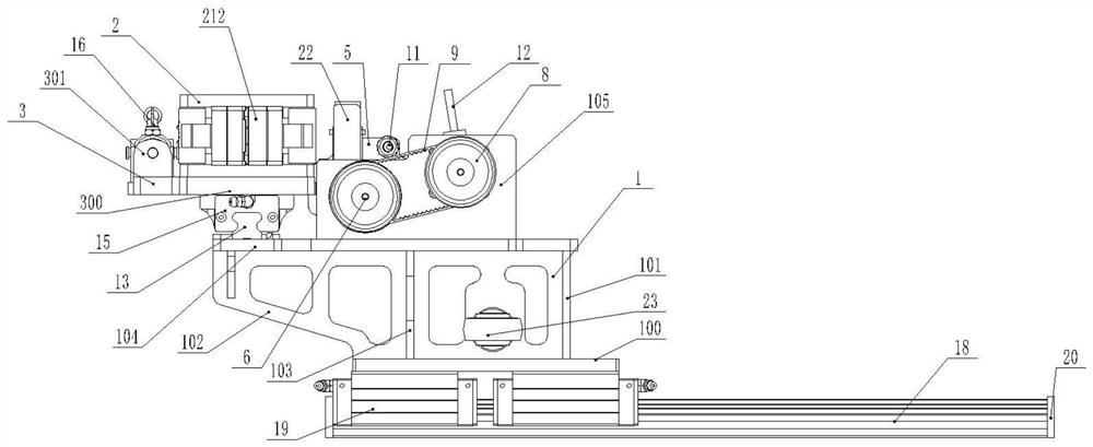 Self-adaptive clamping device for vacuum packaging machine and clamping method of self-adaptive clamping device