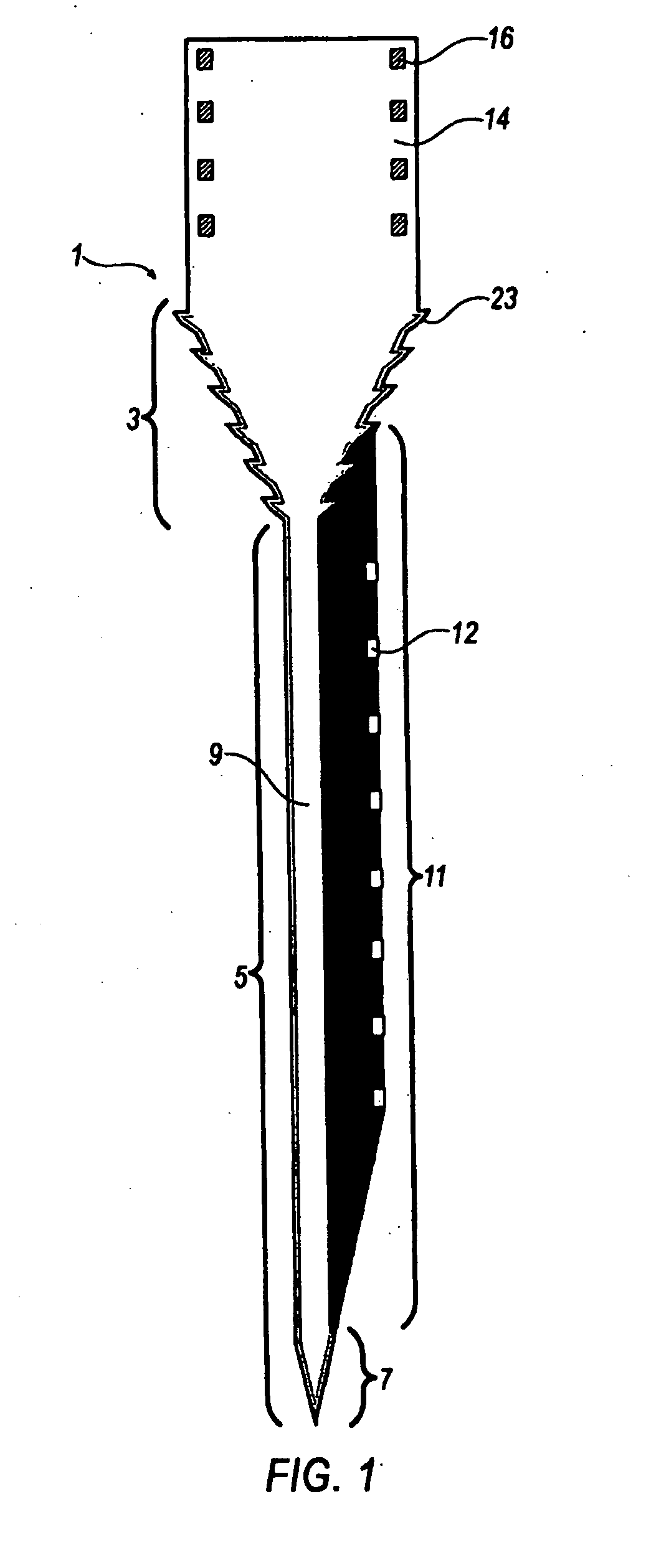 Microelectrode with laterally extending platform for reduction of tissue encapsulation