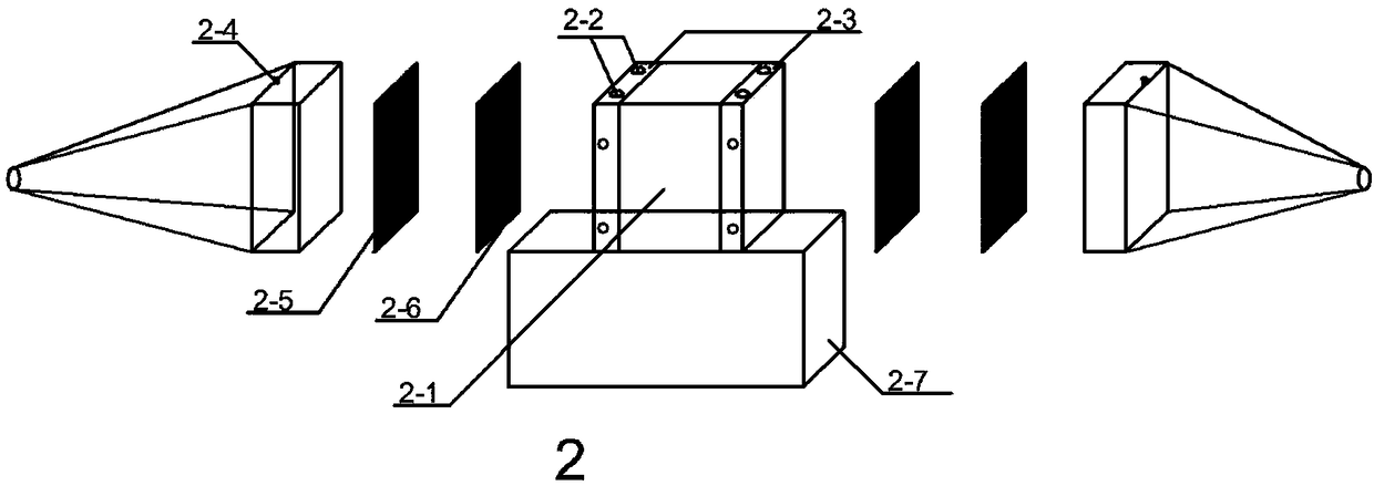 Observation equipment for microscopic features of rock fracture seepage based on 3D (three-dimensional) printing technology and observation method