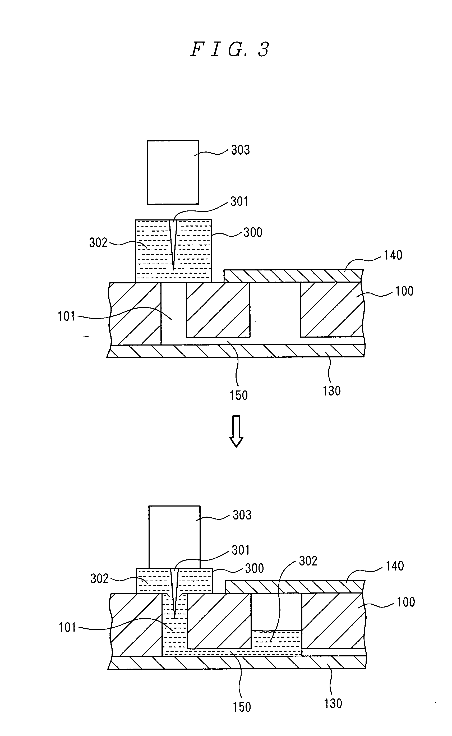 Analyzing cartridge and liquid feed control device