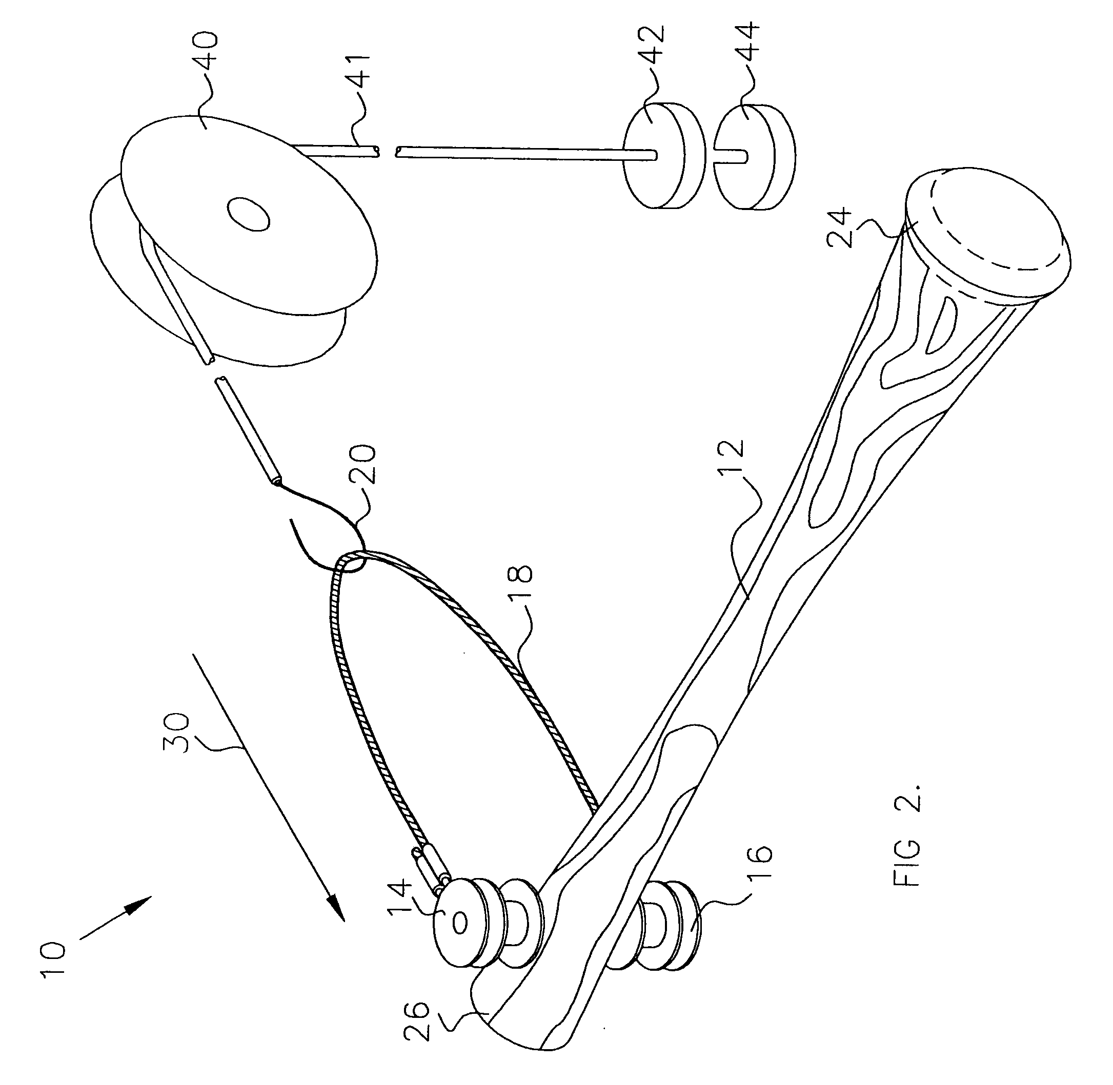 Power swing training bat