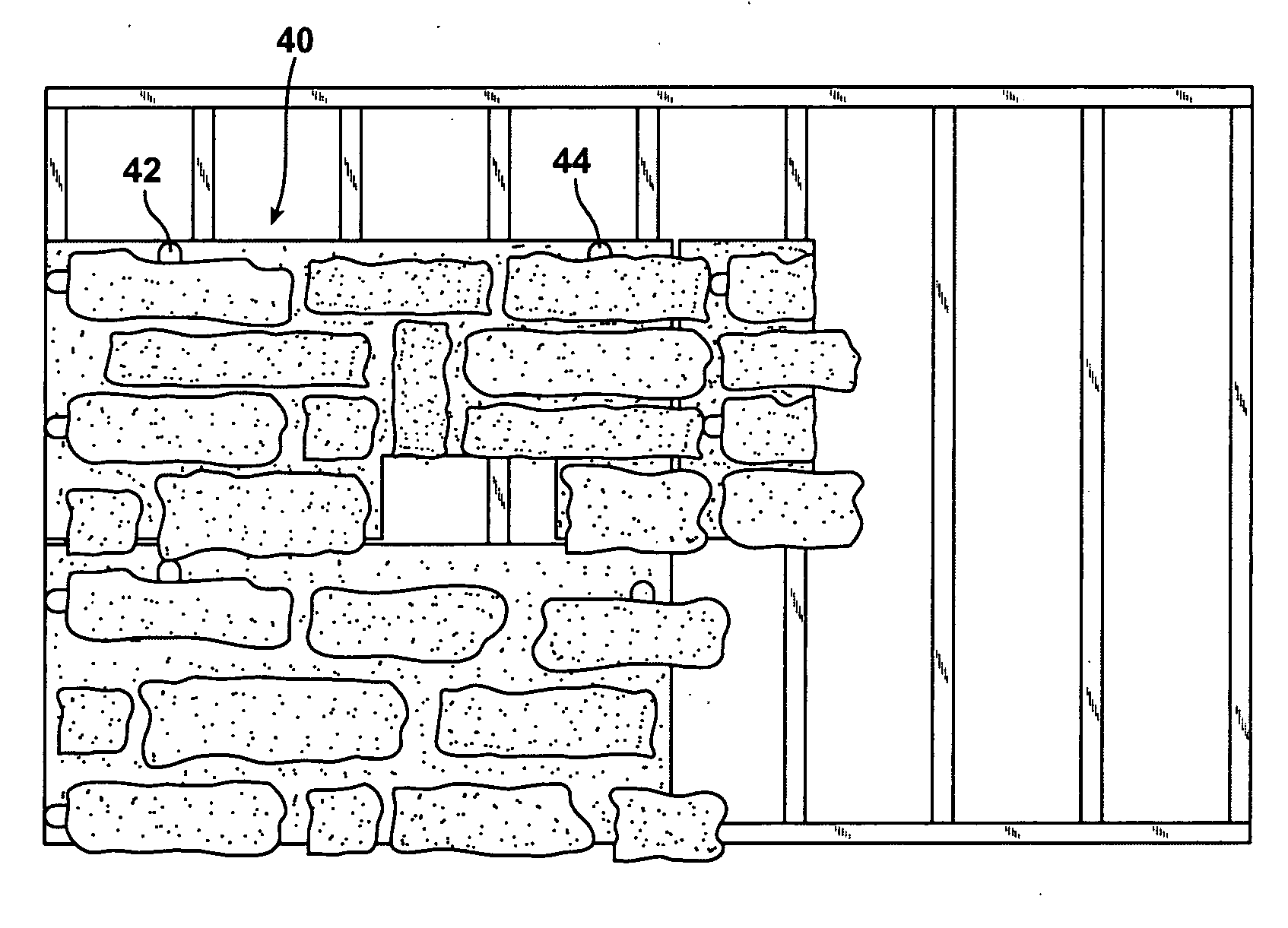 Fiber reinforced concrete stone panel system