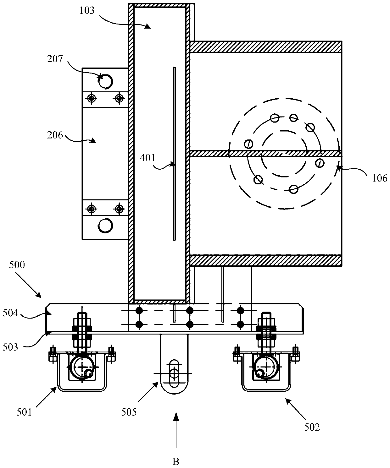 End effector of unbaling robot