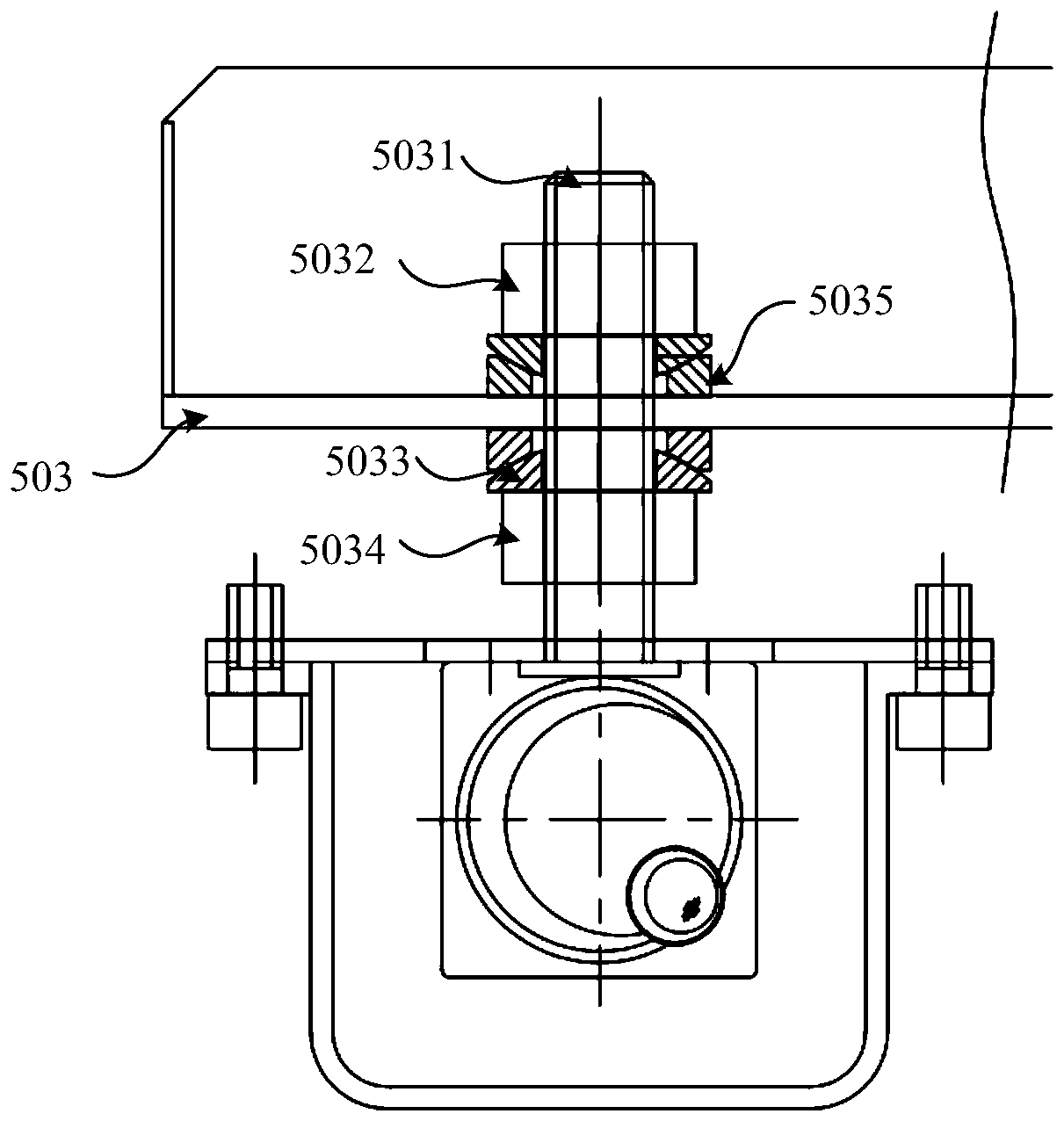 End effector of unbaling robot